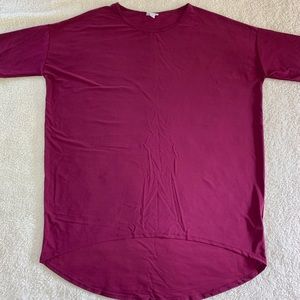 LuLaRoe Itma👚 Burgundy (Slinky)